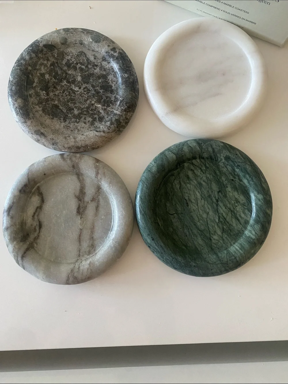 Aegean Marble Coasters - Marble Set of 4